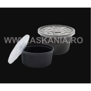 Bol plastic negru